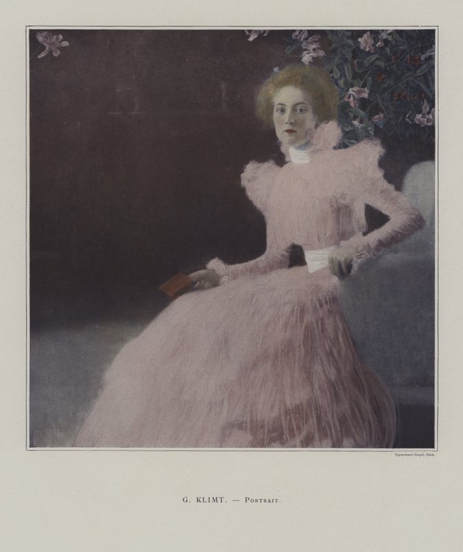 Portrét Sonji Knipsové od Gustav Klimt