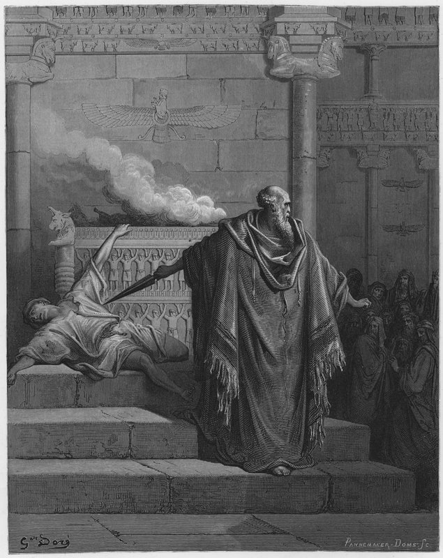 Bible Gustava Dorea: Mattathias a odpadlík od Gustave Dore