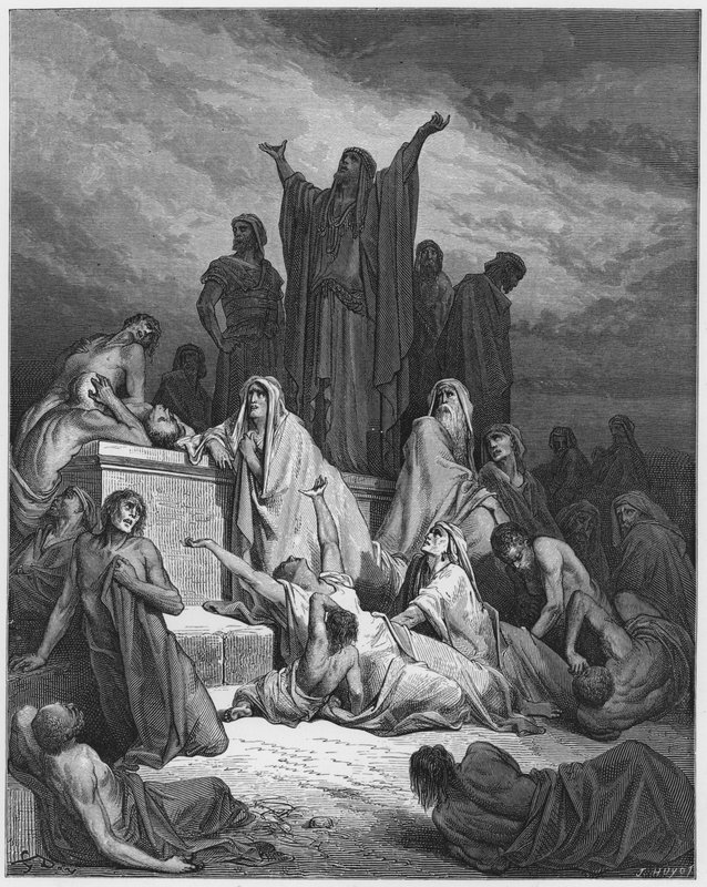 Gustave Dore Bible: Mor Jeruzaléma od Gustave Dore