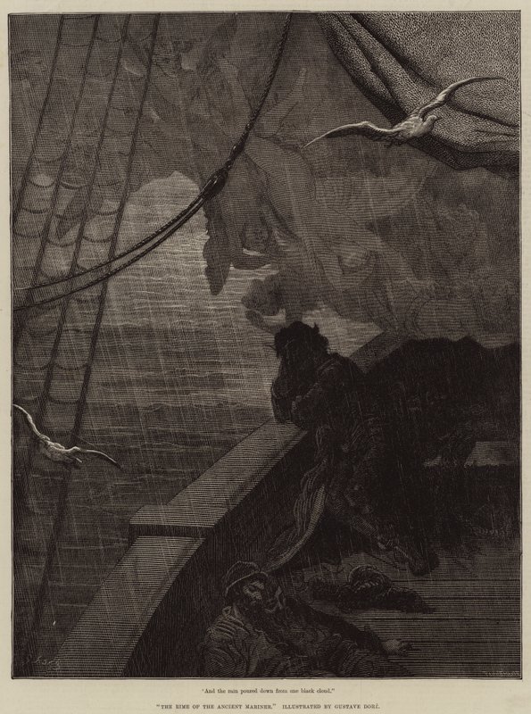 Rime of the Ancient Mariner od Gustave Dore