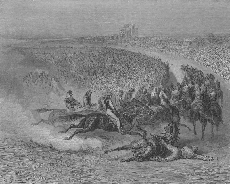 Derby, Bod zvratu od Gustave after Dore