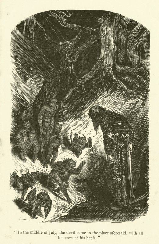 Ilustrace k dílům Rabelaise od Gustave after Dore