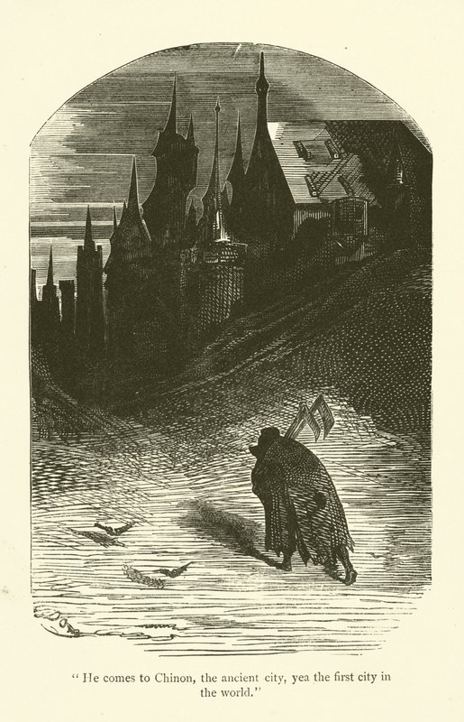 Ilustrace k dílům Rabelaise od Gustave after Dore