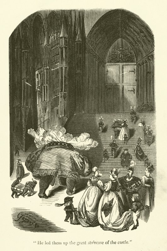 Ilustrace k dílům Rabelaise od Gustave after Dore