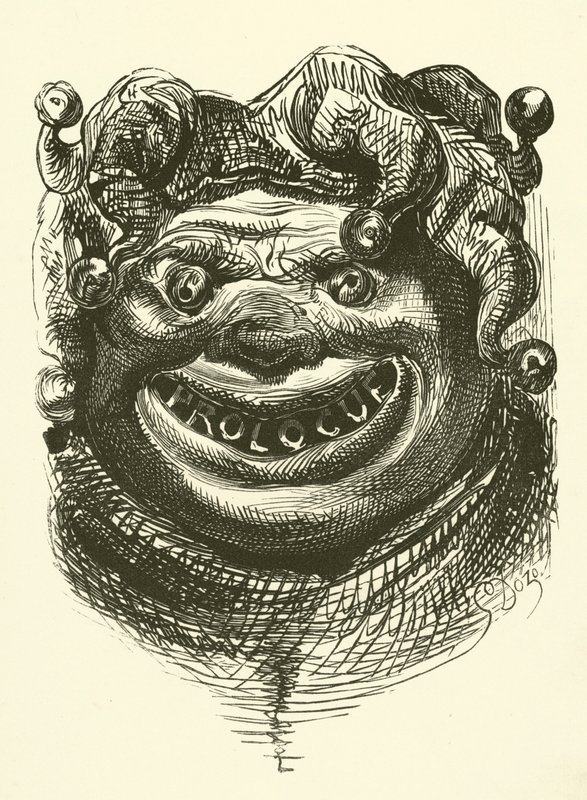 Ilustrace k dílům Rabelaise od Gustave after Dore