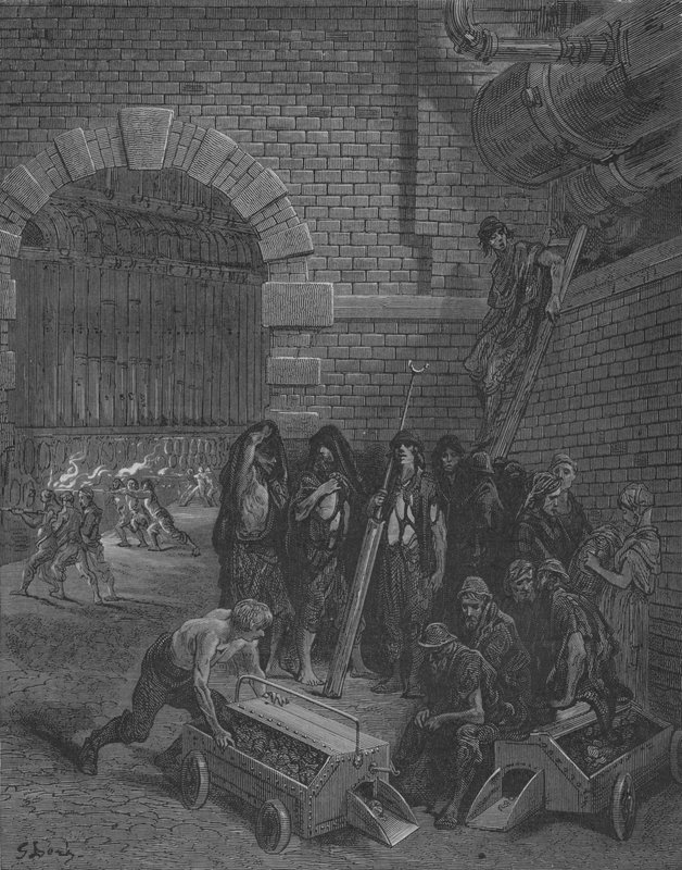 plyn od Gustave after Dore