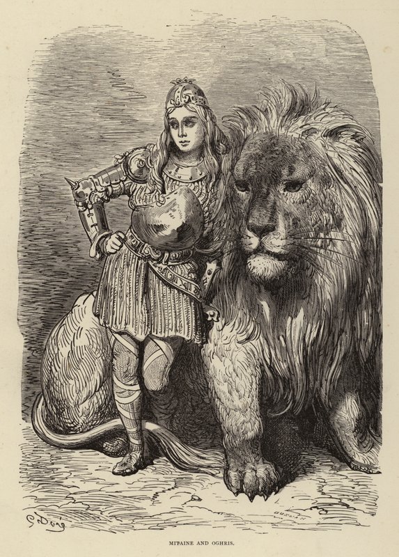 Mitaine a Oghris od Gustave after Dore