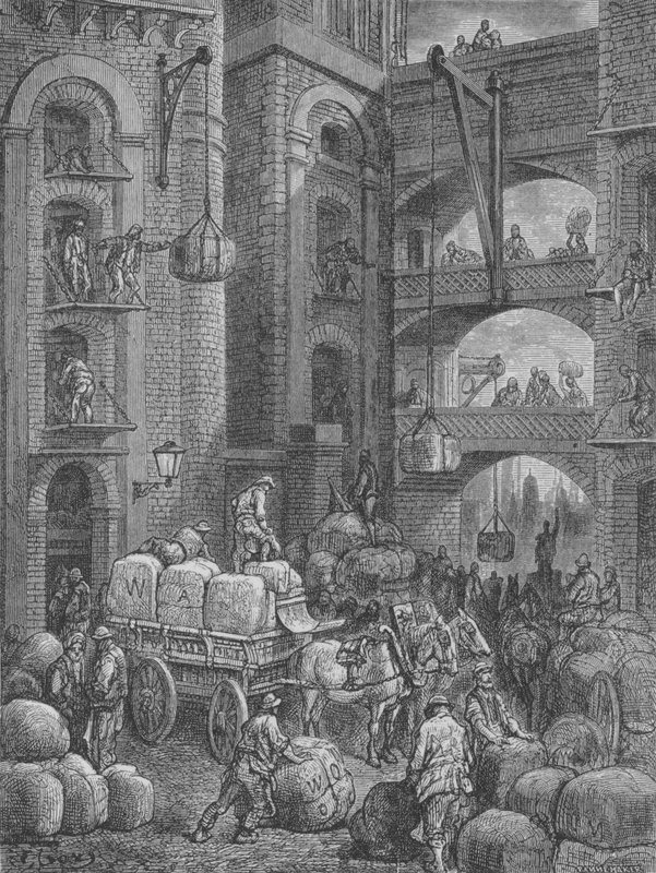 Obchodní hnutí od Gustave after Dore