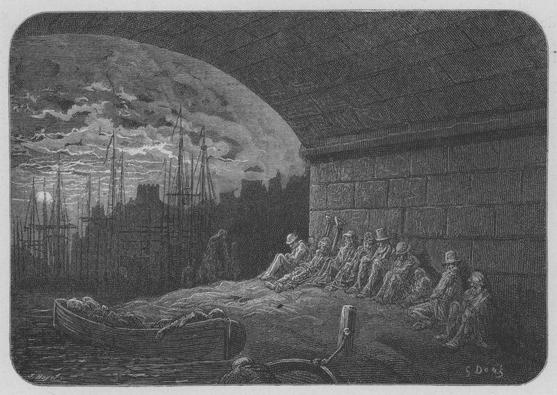Pod Mosty od Gustave after Dore