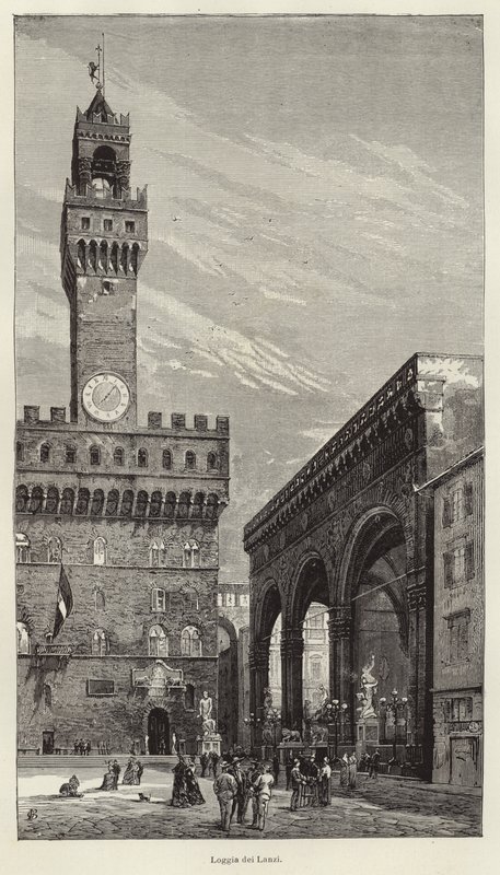 Loggia dei Lanzi od Gustave Bauernfeind