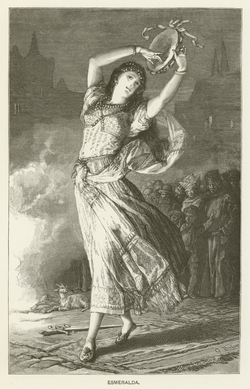 Esmeralda od Gustave Brion