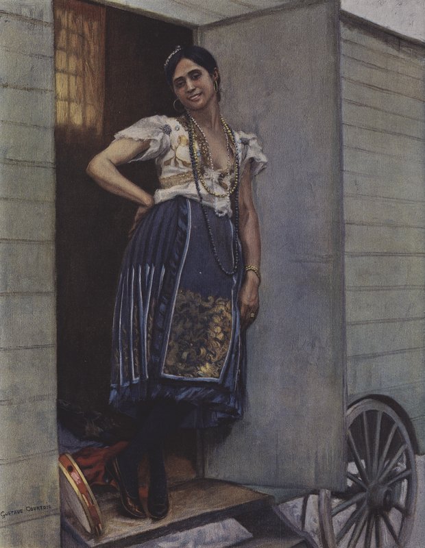 Čech (Cikán) od Gustave Claude Etienne Courtois