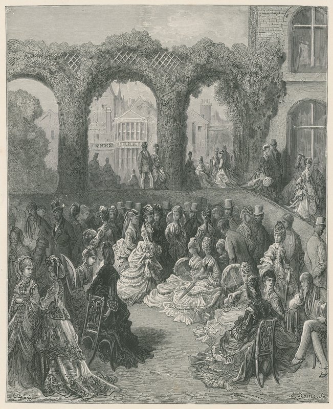 Holland House, Middlesex od Gustave Dore