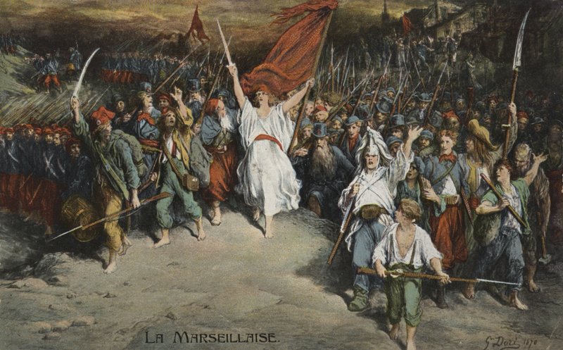 La Marseillaise od Gustave Dore