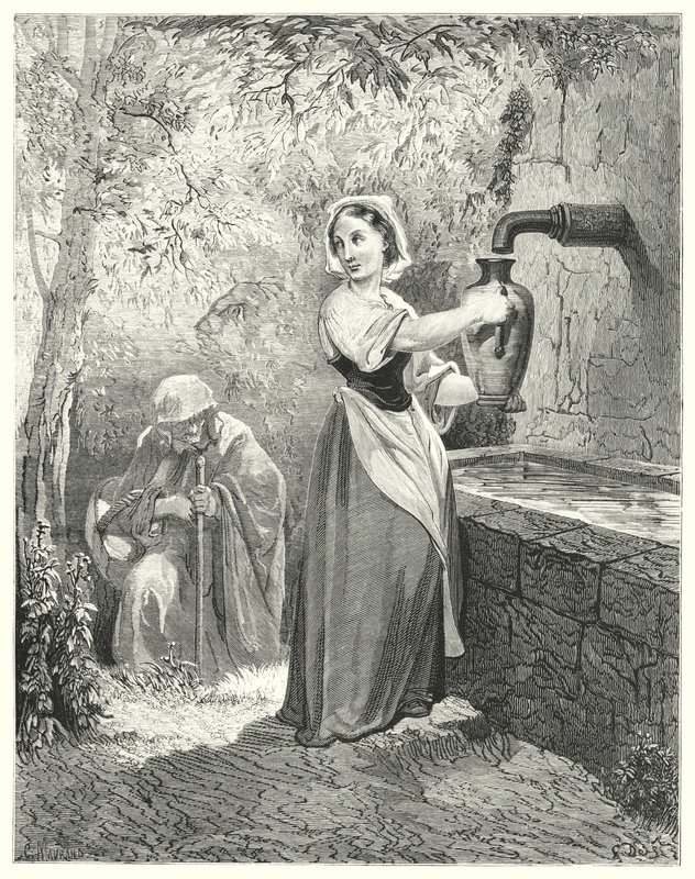 Le Fees; Víly (rytina) od Gustave Dore
