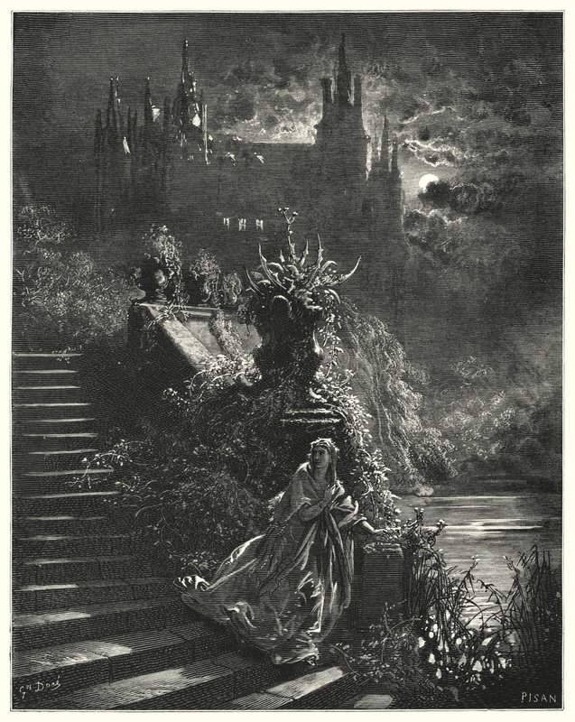 Oslí kůže; Oslí kůže (rytina) od Gustave Dore