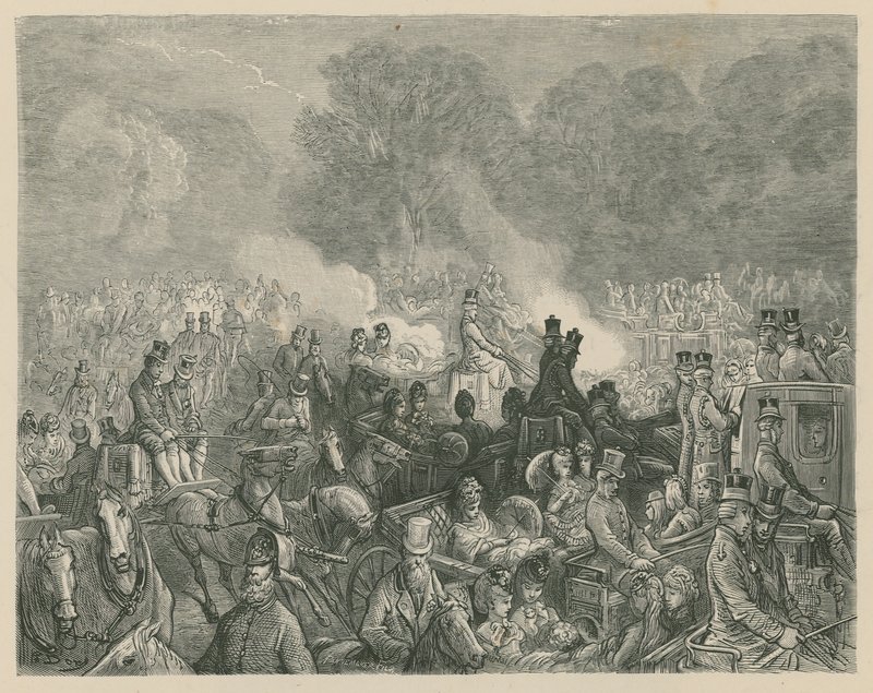 Jízda od Gustave Dore