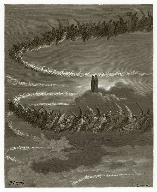 Duchové v Jupiteru od Gustave Dore