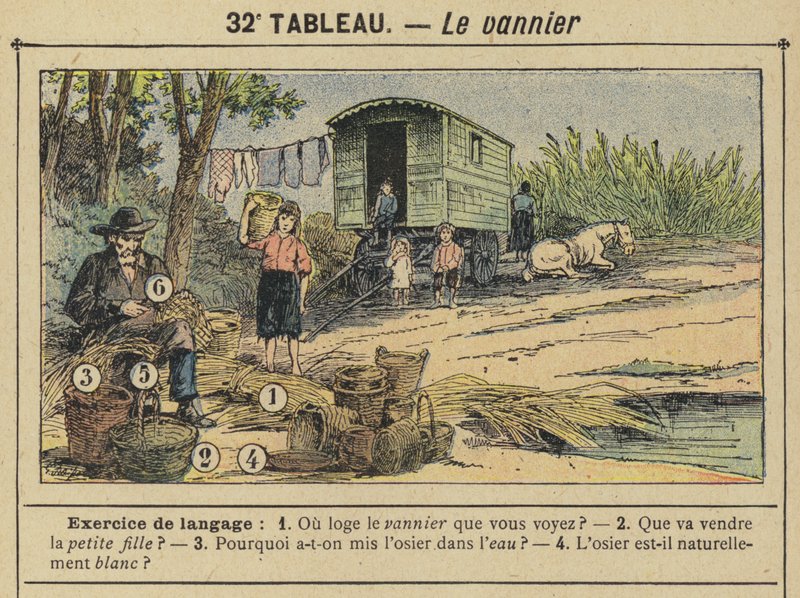 Košíkář (barva lito) od Gustave Fraipont