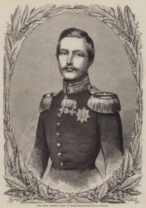 Jeho královská výsost princ Frederick William z Pruska od Gustave Janet