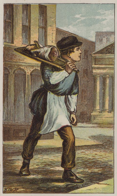 Butcher Boy (barva lito) od H.W. (after) Petherick