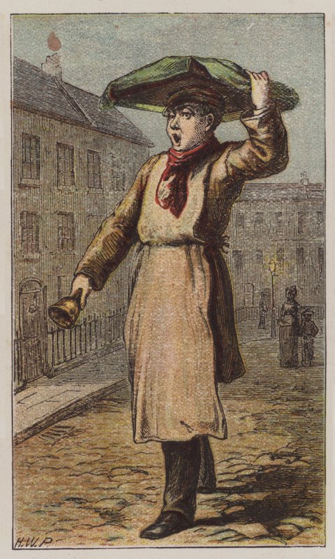 Muffin Man (barva lito) od H.W. (after) Petherick