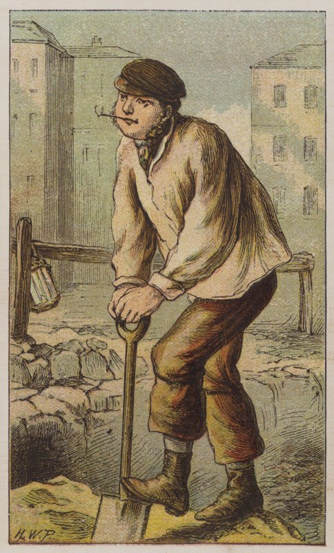 Navvy (barva lito) od H.W. (after) Petherick