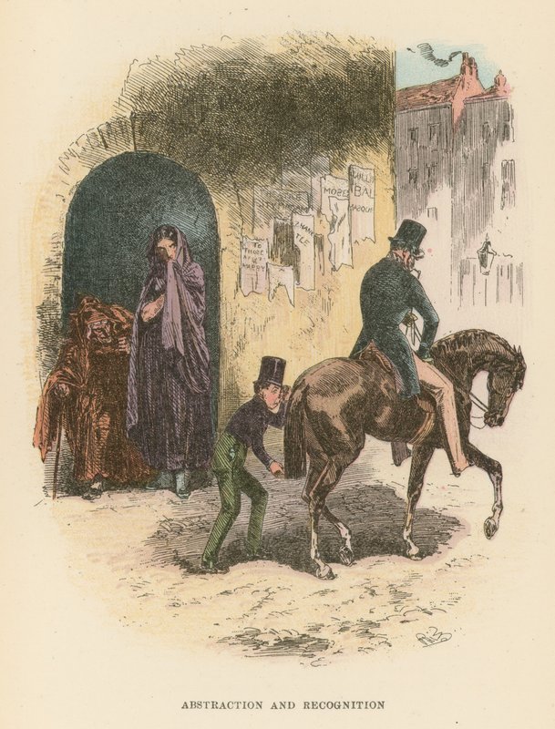 Ilustrace pro Dombey a syna od Hablot Knight Browne