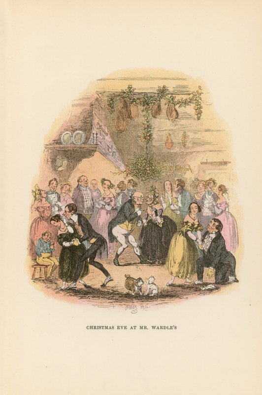 Ilustrace k Pickwick Papers od Hablot Knight Browne