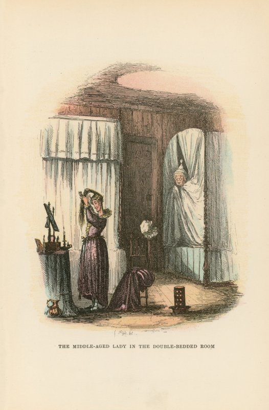 Ilustrace k Pickwick Papers od Hablot Knight Browne