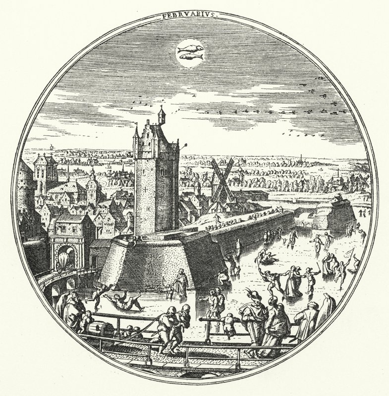 únor (rytina) od Hans (after) Bol