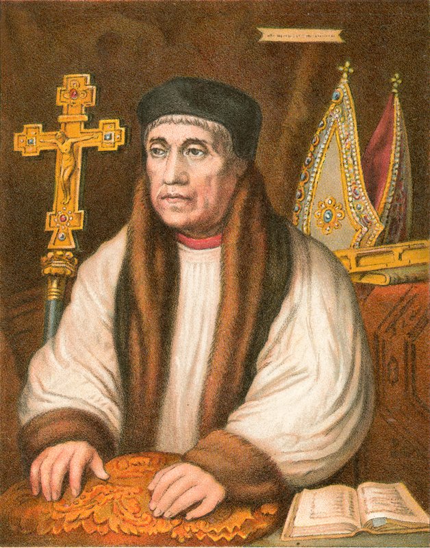 arcibiskup Warham od Hans (after) Holbein the Younger