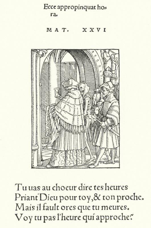 Canon (rytina) od Hans (after) Holbein the Younger