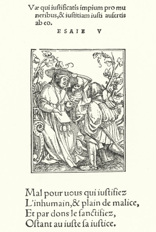 Kardinál (rytina) od Hans (after) Holbein the Younger