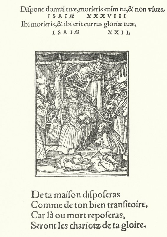 Císař (rytina) od Hans (after) Holbein the Younger