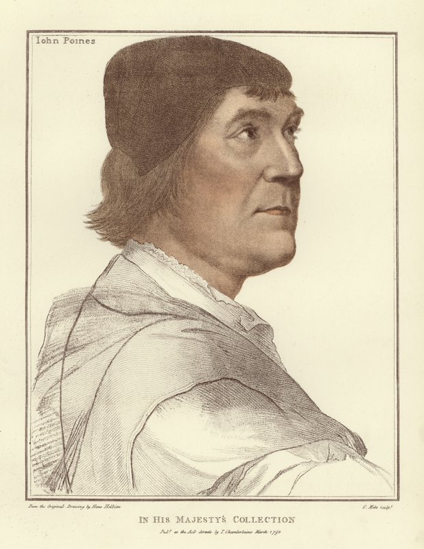 John Poines (akvatinta) od Hans Holbein der Jüngere