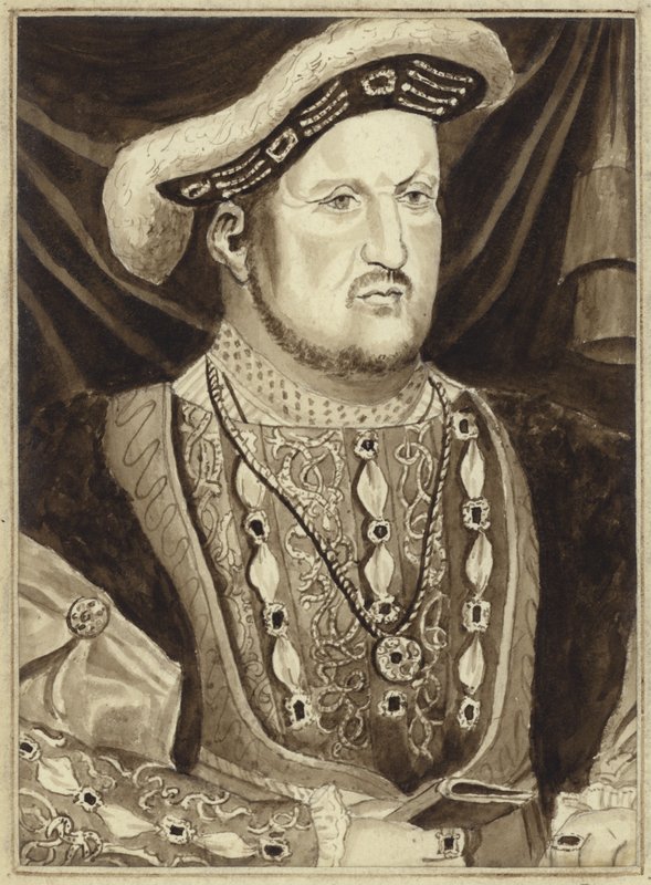 Anglický král Jindřich VIII. od Hans Holbein der Jüngere