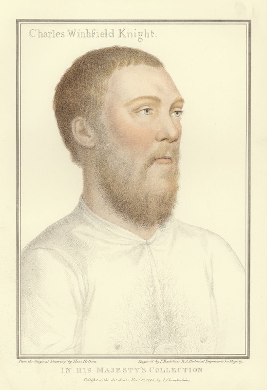 Sir Richard Wingfield (akvatinta) od Hans Holbein der Jüngere