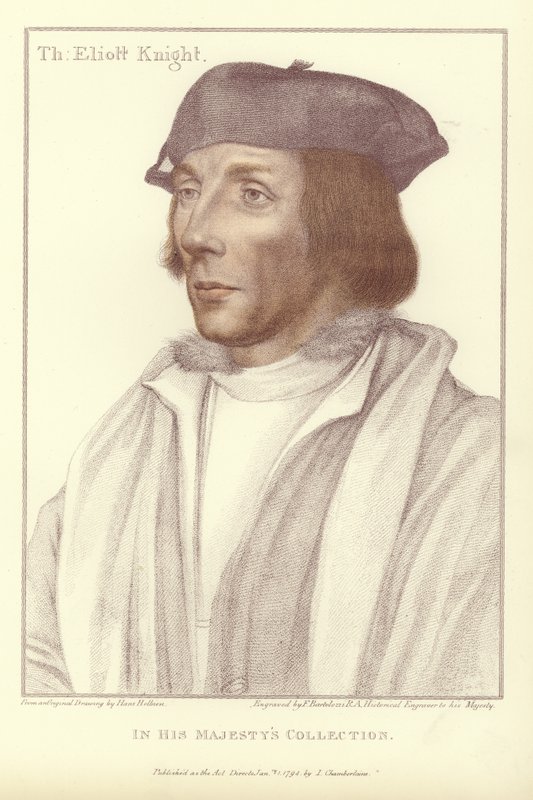 Sir Thomas Elyot (akvatinta) od Hans Holbein der Jüngere