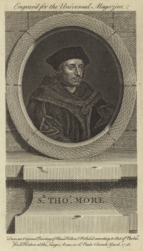 Sir Thomas More od Hans Holbein der Jüngere