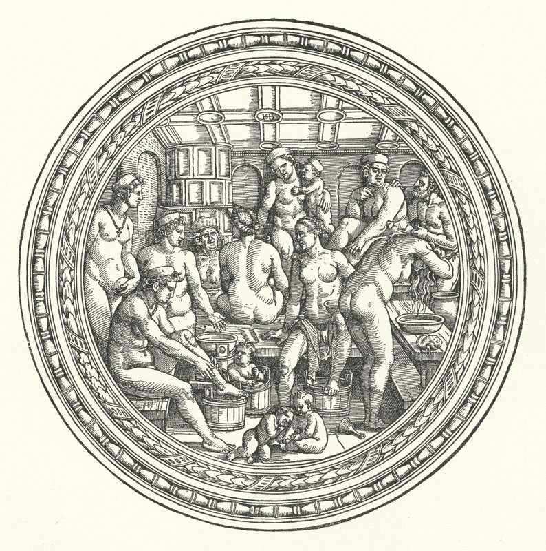 Dámská koupel od Hans Sebald Beham