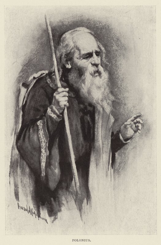 Polonius od Harold Copping