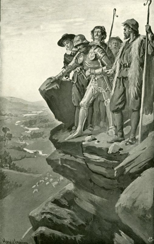 Kopec zvaný Chyba od Harold Copping
