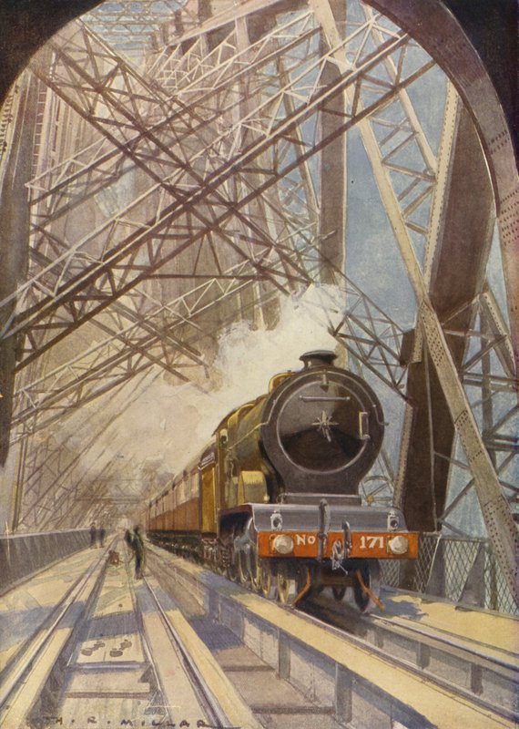 Přechod přes Forth Bridge od Harold Robert Millar