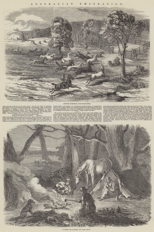 Australská emigrace od Harrison William Weir