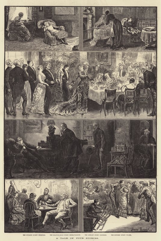 Pohádka ve čtyřech příbězích od Harry Furniss