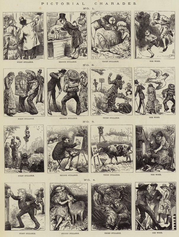 Obrázkové šarády od Harry Furniss