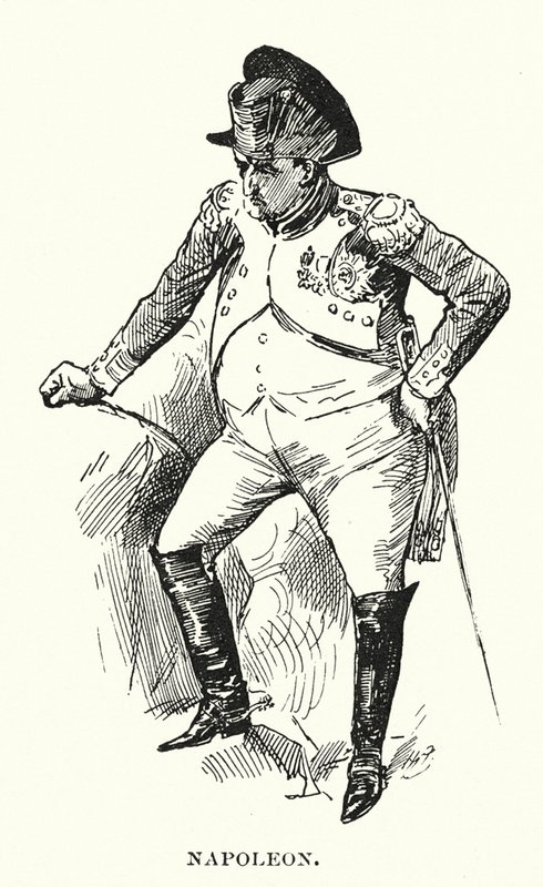 Napoleon (litografie) od Harry (after) Furniss