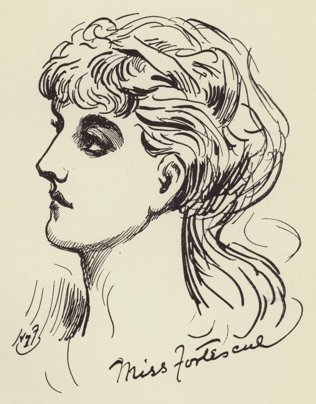 Slečna Fortescueová od Harry Furniss
