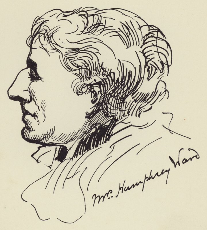 paní Humphrey Wardová od Harry Furniss